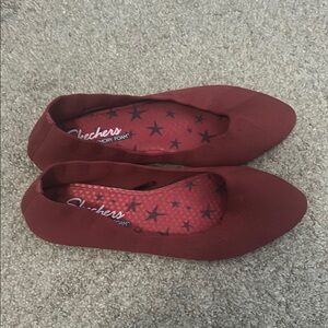 Skechers Women's Red Ballet Flats - Size 9